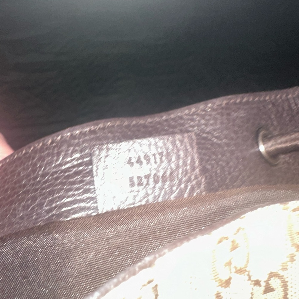 GUCCI monogram canvas drawstring backpack - Picture 2 of 13